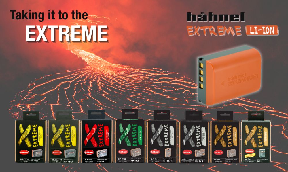 Hähnel's Extreme Battery Series - Extreme high performance